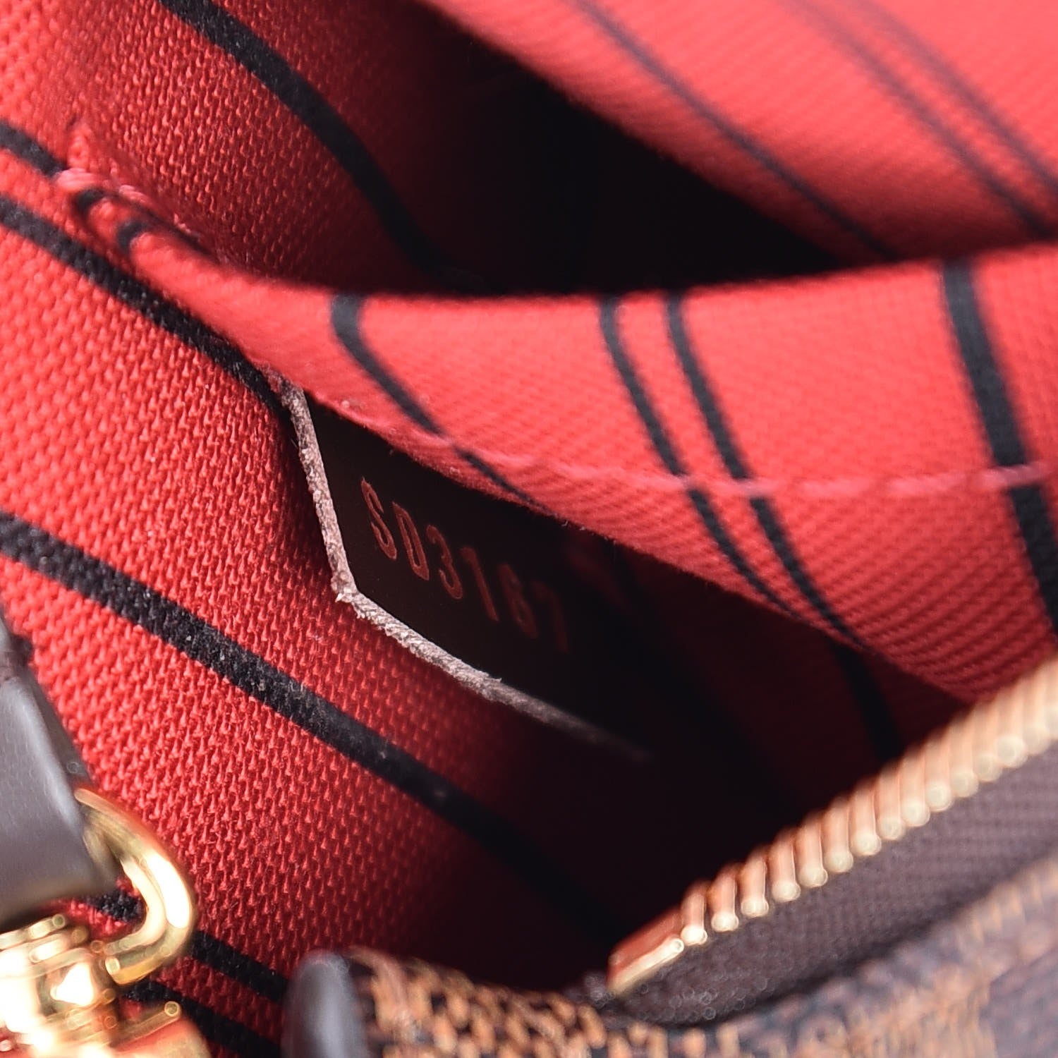 Louis Vuitton Damier Ebene Neverfull MM GM Pochette 8 of 8
