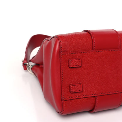 Miu Miu Madras Soft Calfskin Top Handle Satchel Fuoco 7 of 8