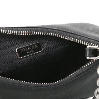 Prada Nylon Re-Edition 2005 Shoulder Bag Black 7 of 11