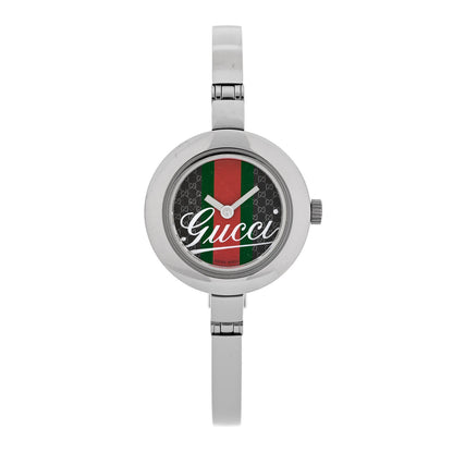 Gucci Stainless Steel 25mm 105 Series Web Quartz Watch 1 of 4
