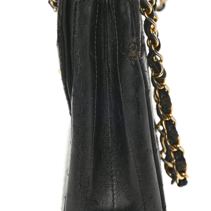 Chanel Lambskin Quilted Medium Single Flap Black 13 of 16
