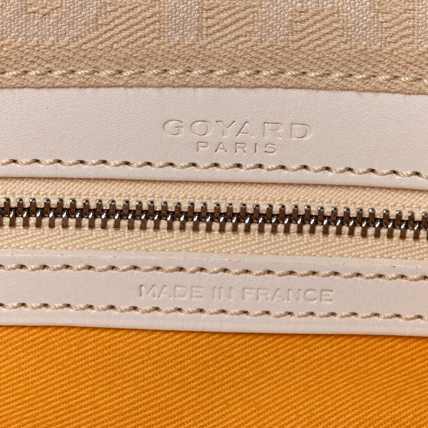 Goyard Goyardine Saint Jeanne GM Bowler White 5 of 13