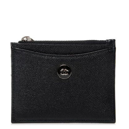Chanel Caviar Card Holder Black 1 of 6