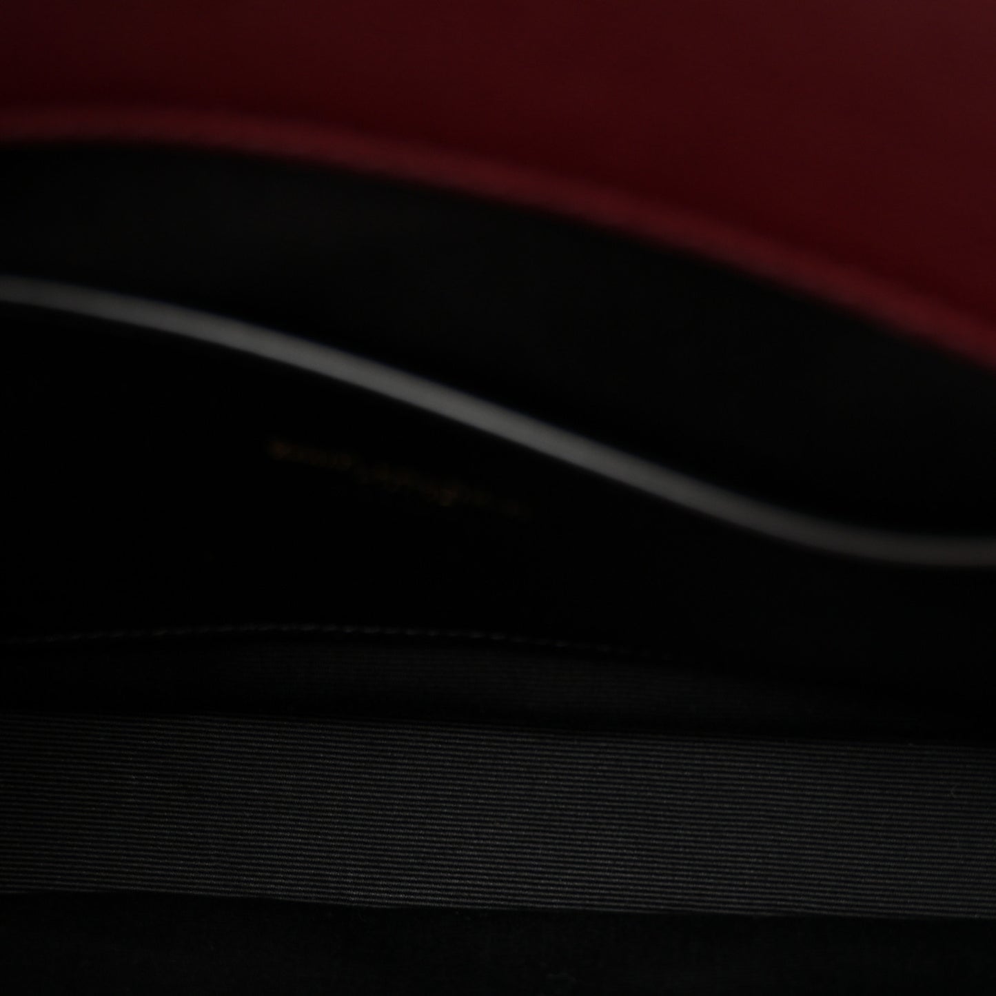 Lambskin Quilted Monogram Toy Loulou Crossbody Bag  Rouge Cabernet
