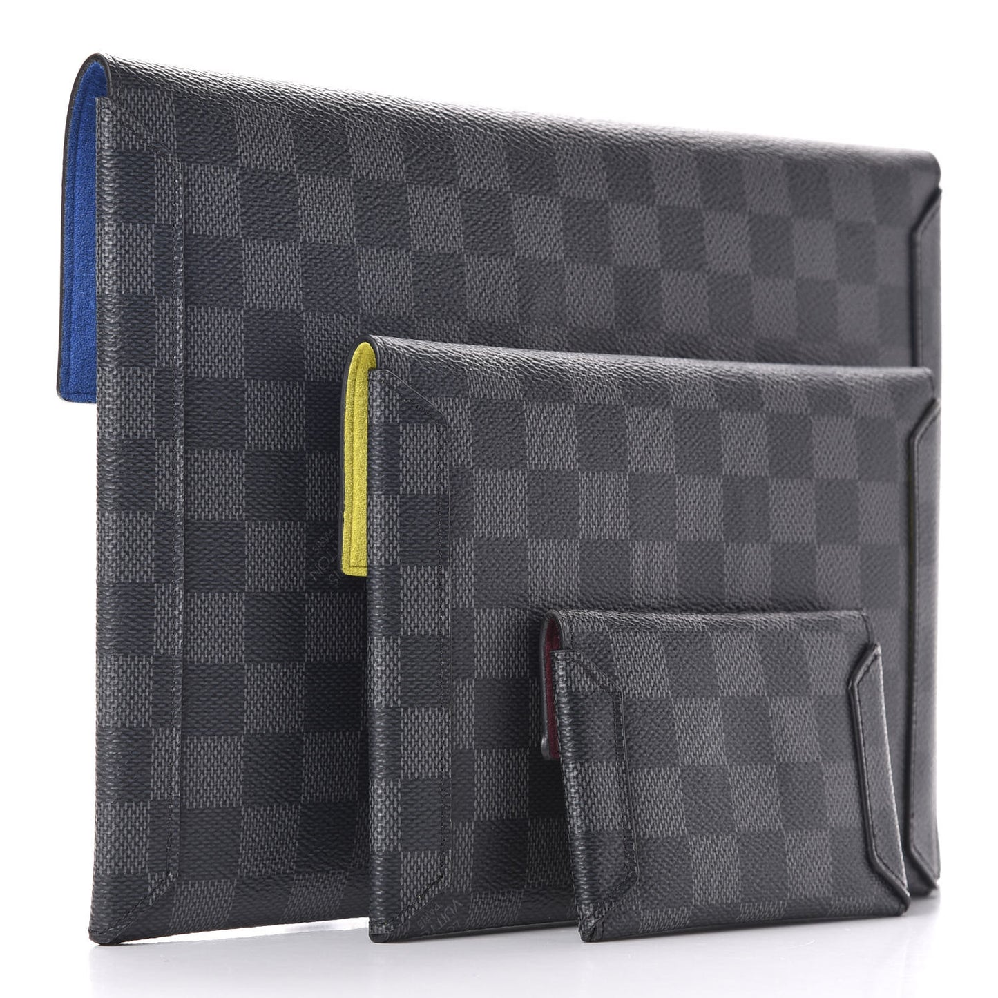 Damier Graphite Alpha Triple Pochette