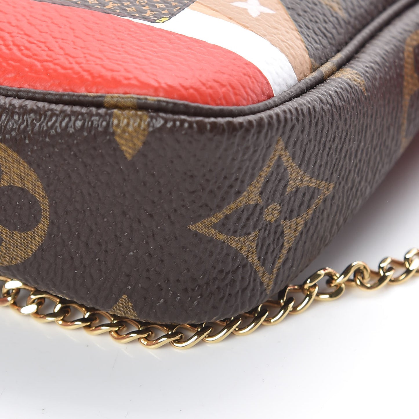 Monogram 2018 Christmas Animation Mini Cats Pochette Accessories