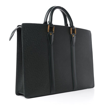 Louis Vuitton Taiga Lozan Briefcase Epicea 3 of 12