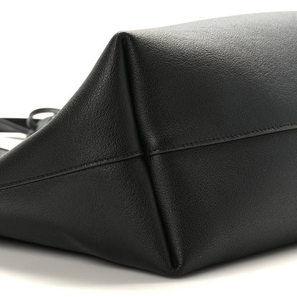 Saint Laurent Calfskin Large Shopping Tote Black 9 of 10