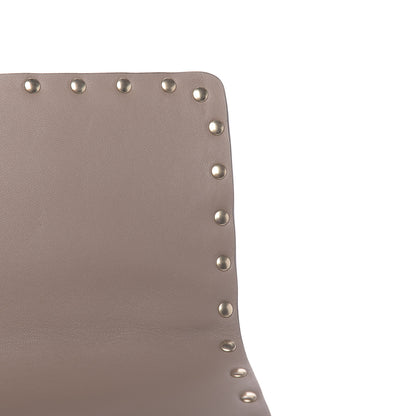 Valentino Garavani Nappa Large Rockstud Spike Shoulder Bag Clay 9 of 11