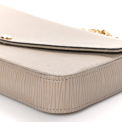 Louis Vuitton Epi Felicie Pochette Chain Wallet Galet 10 of 10