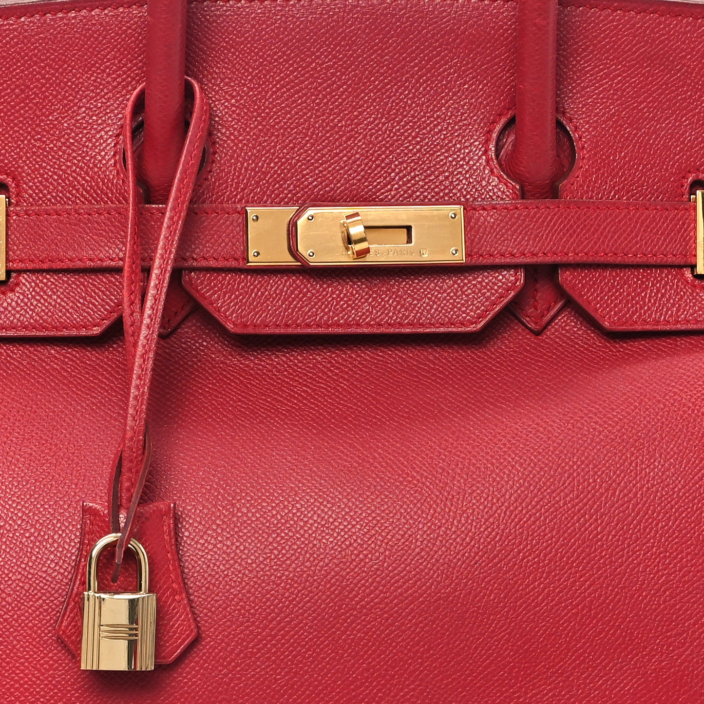 Courchevel Birkin 35 Rouge Casaque
