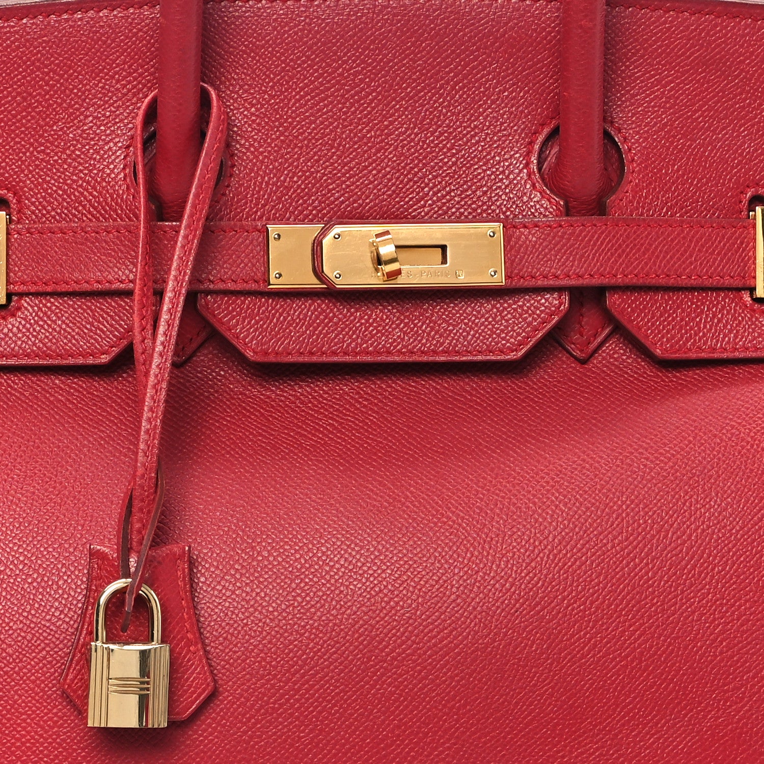 Hermes Courchevel Birkin 35 Rouge Casaque 8 of 14