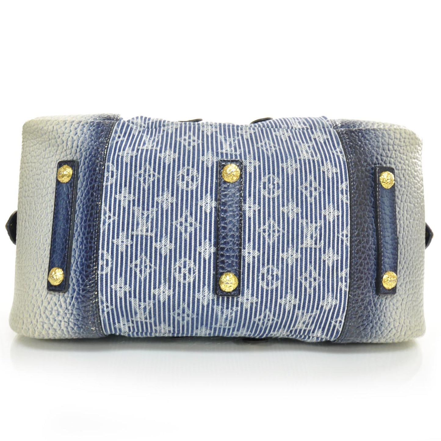 Denim Polka Dot Trunks and Bags Bowly