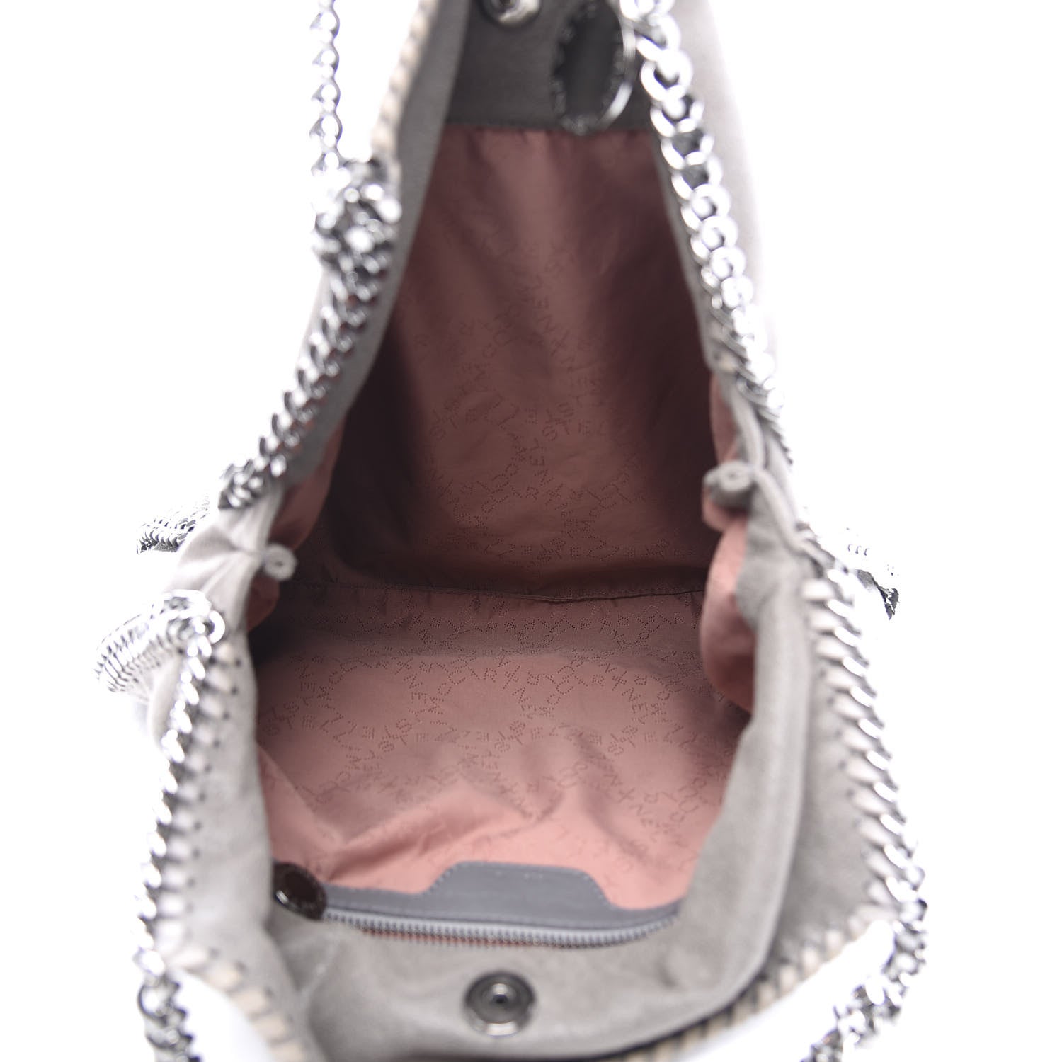 Stella McCartney Shaggy Deer Small Falabella Tote Light Grey 4 of 12