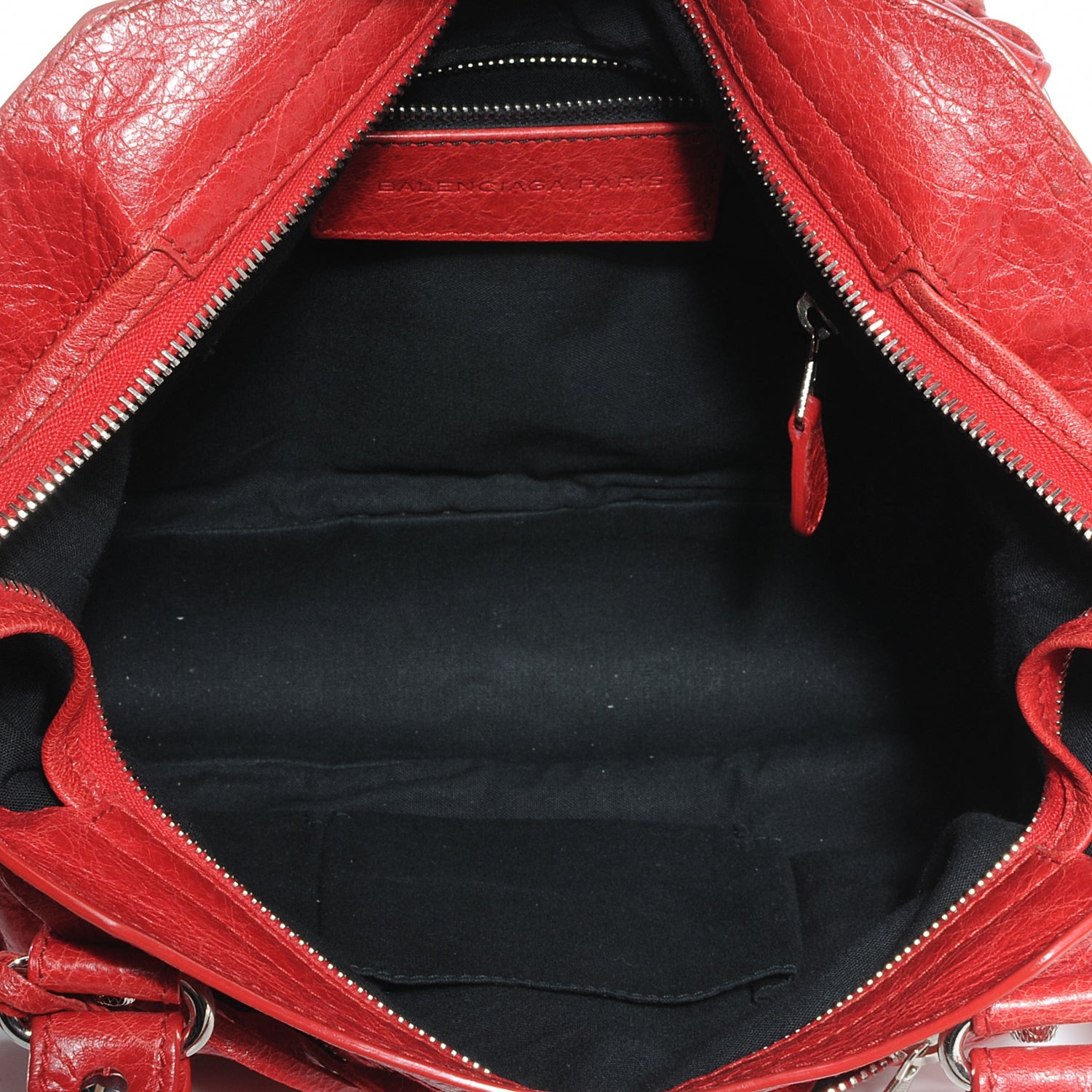 Balenciaga Agneau Giant 12 Silver Hardware Town Coquelicot 5 of 7