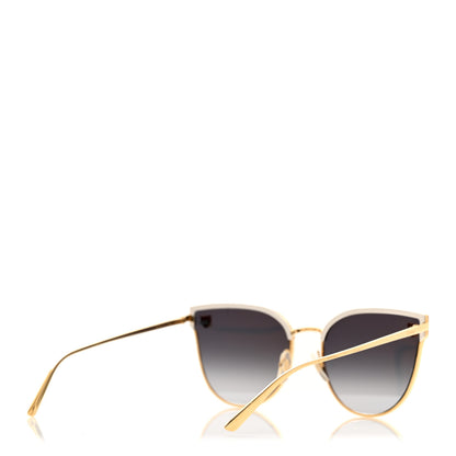 Cartier Panthere De Cartier Cat Eye Sunglasses CT0198S Gold 4 of 8