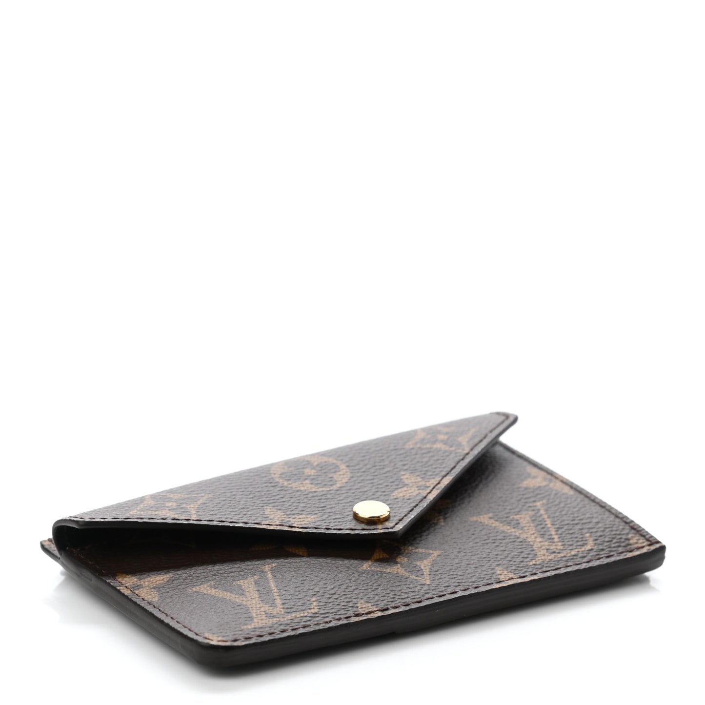 Monogram Recto Verso Card Holder Black