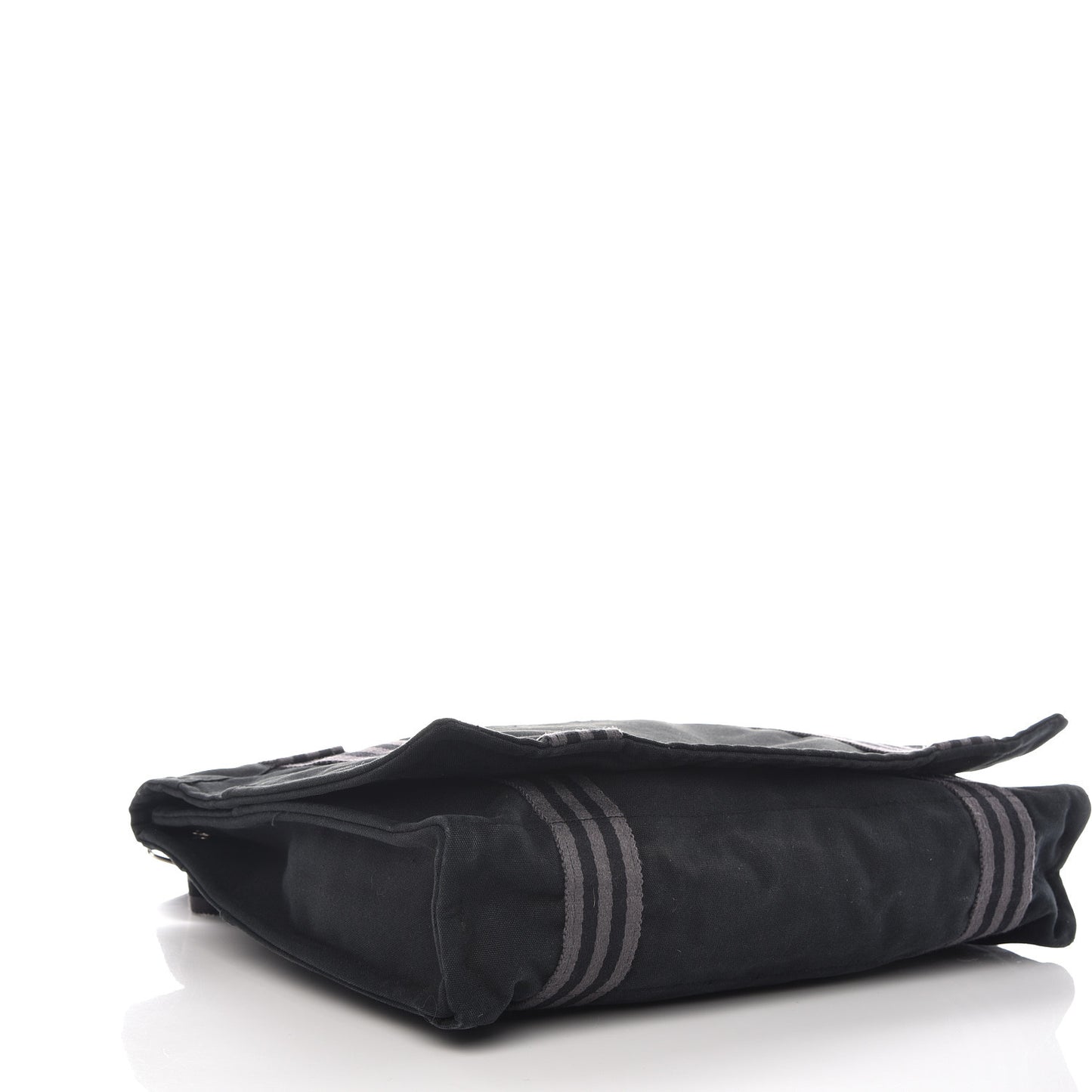 Canvas Herline Messenger Bag Black