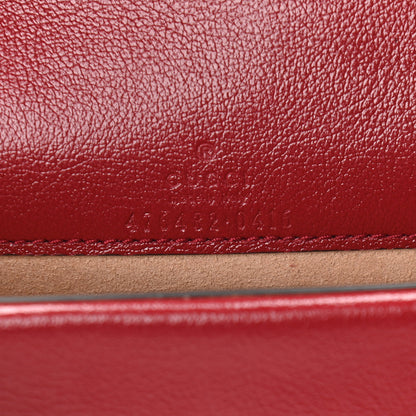 Gucci Tweed GG Monogram Super Mini Dionysus Shoulder Bag Black White Romantic Cherry 6 of 9