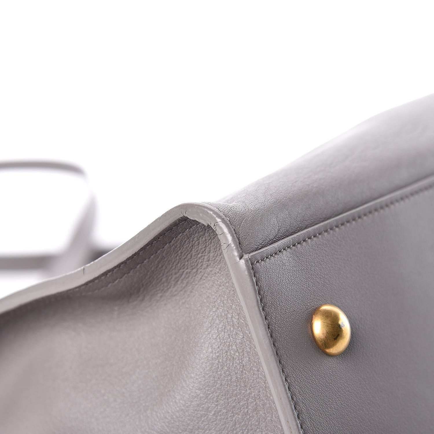 Saint Laurent Calfskin Small Classic Y Cabas Fog 15 of 17