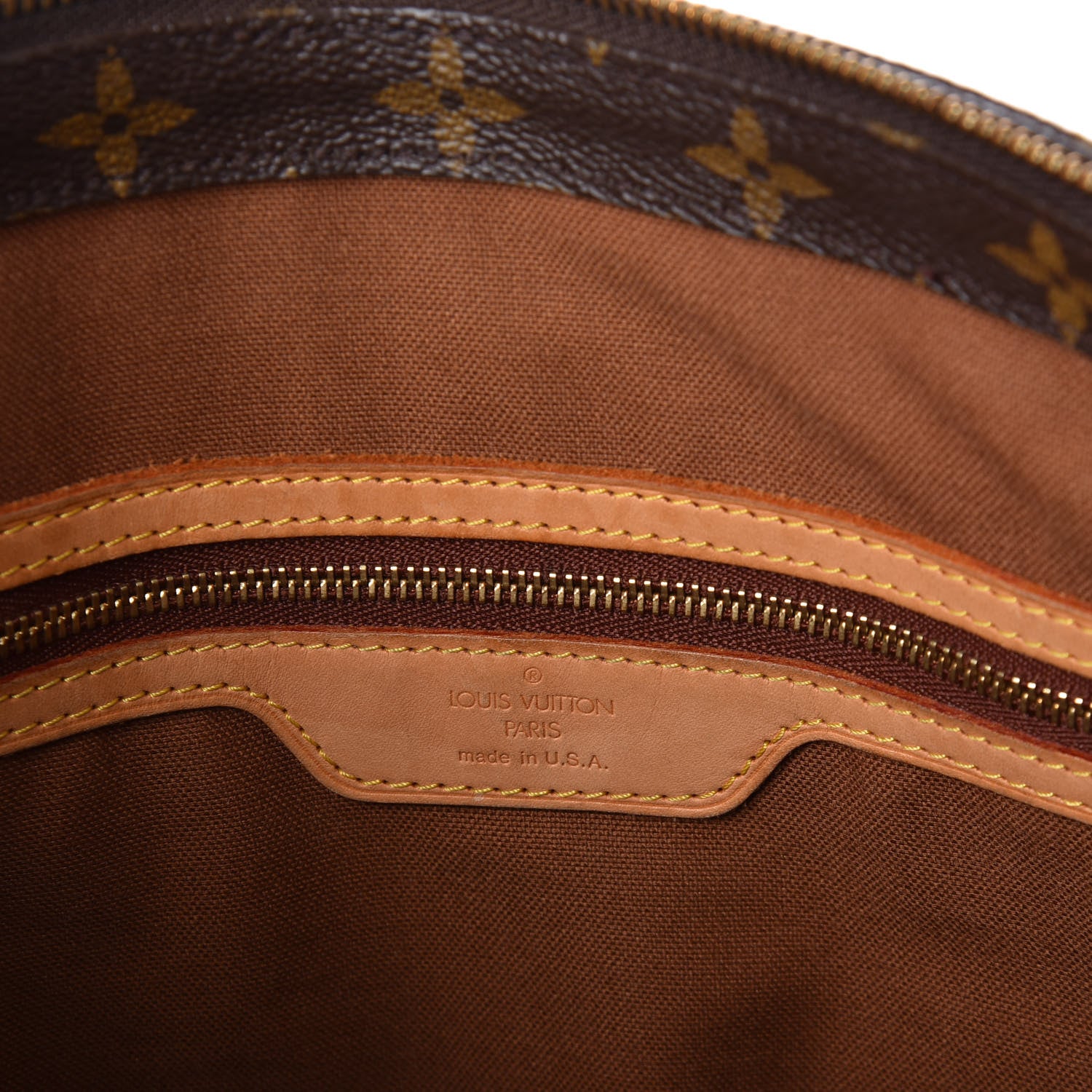Louis Vuitton Monogram Cabas Mezzo 6 of 9