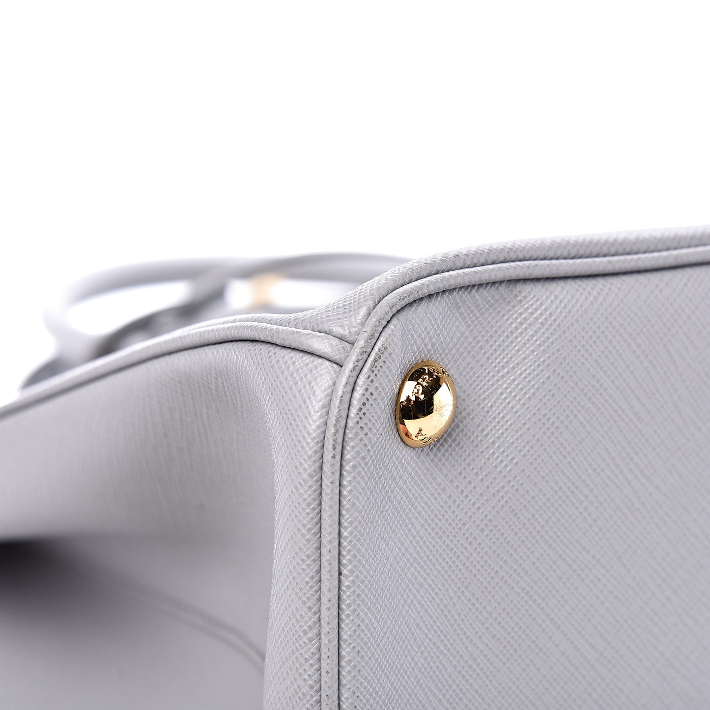 Saffiano Medium Galleria Double Zip Tote Granito