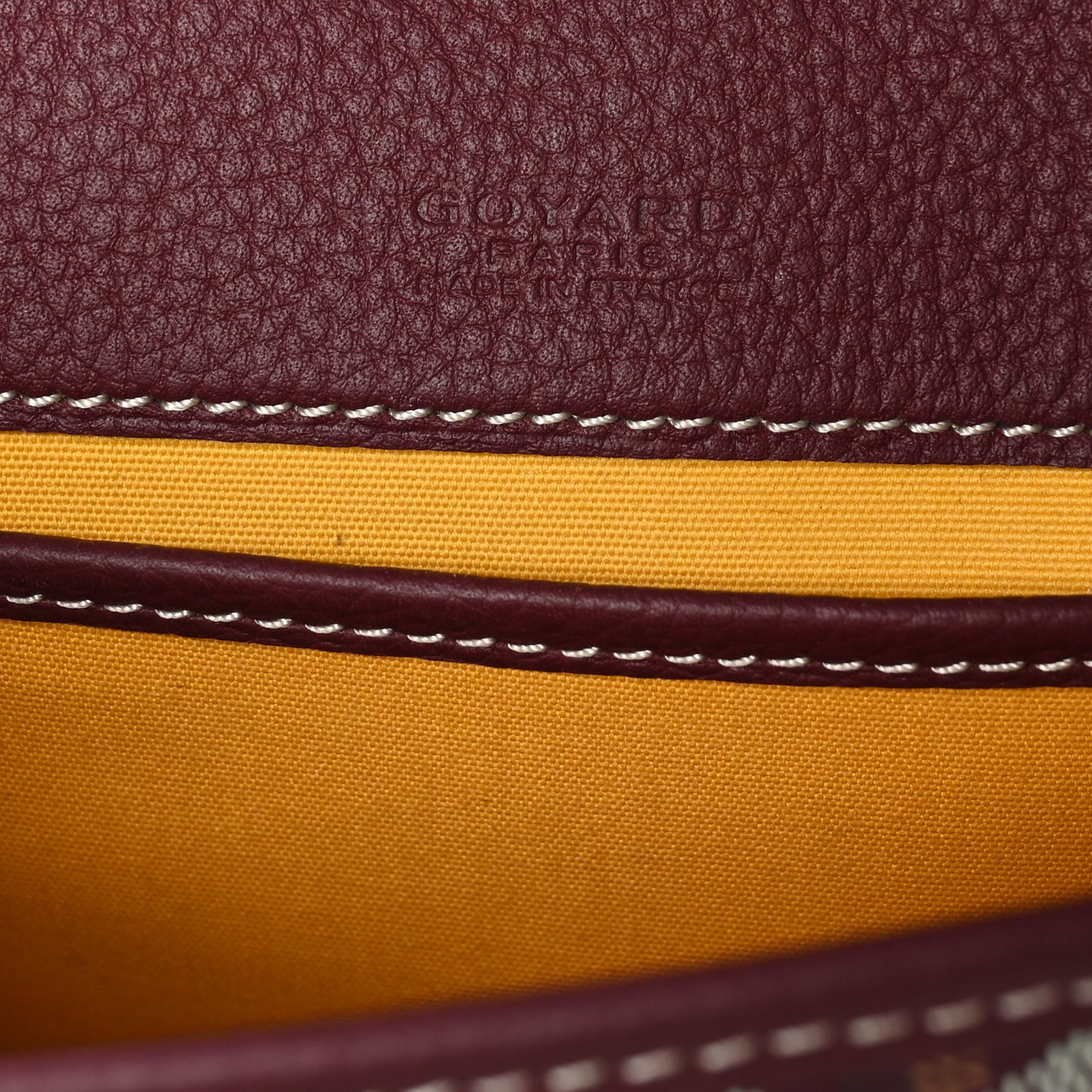 Goyardine Belvedere II PM Messenger Bag Bordeaux