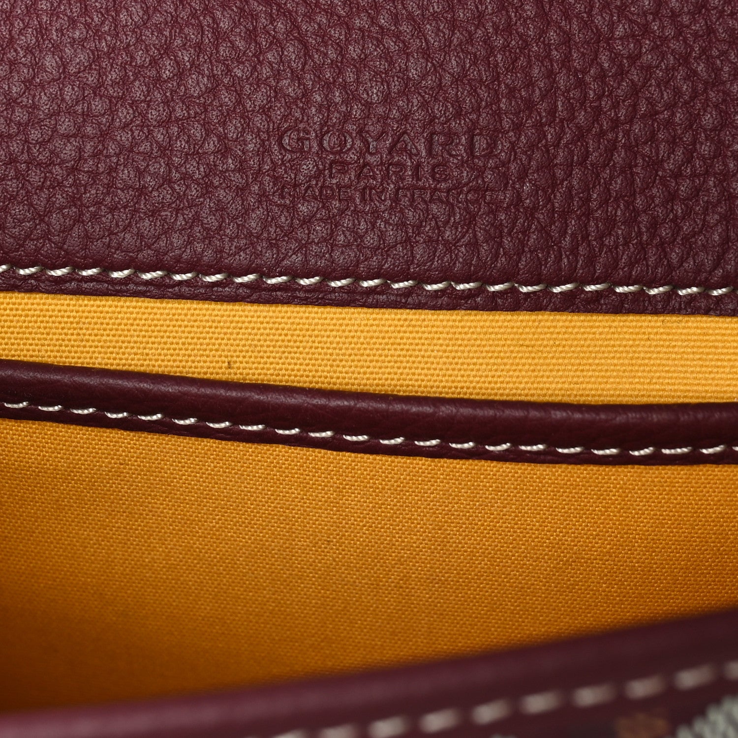 Goyard Goyardine Belvedere II PM Messenger Bag Bordeaux 6 of 9