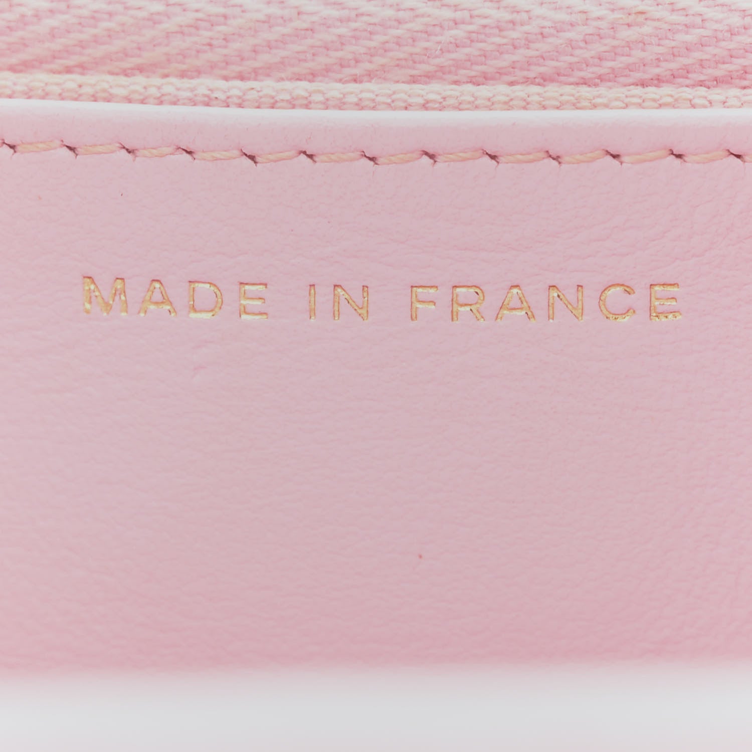 Chanel Caviar Quilted Wallet on Chain WOC Light Pink 6 of 10