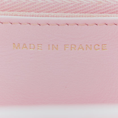 Chanel Caviar Quilted Wallet on Chain WOC Light Pink 6 of 10