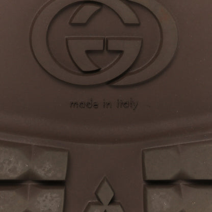 Gucci GG Supreme Monogram Miro Soft Calfskin Men's Horsebit Slippers 10 Beige Ebony New Acero 16 of 20