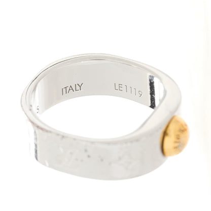 Louis Vuitton Nanogram Ring S Silver 5 of 7