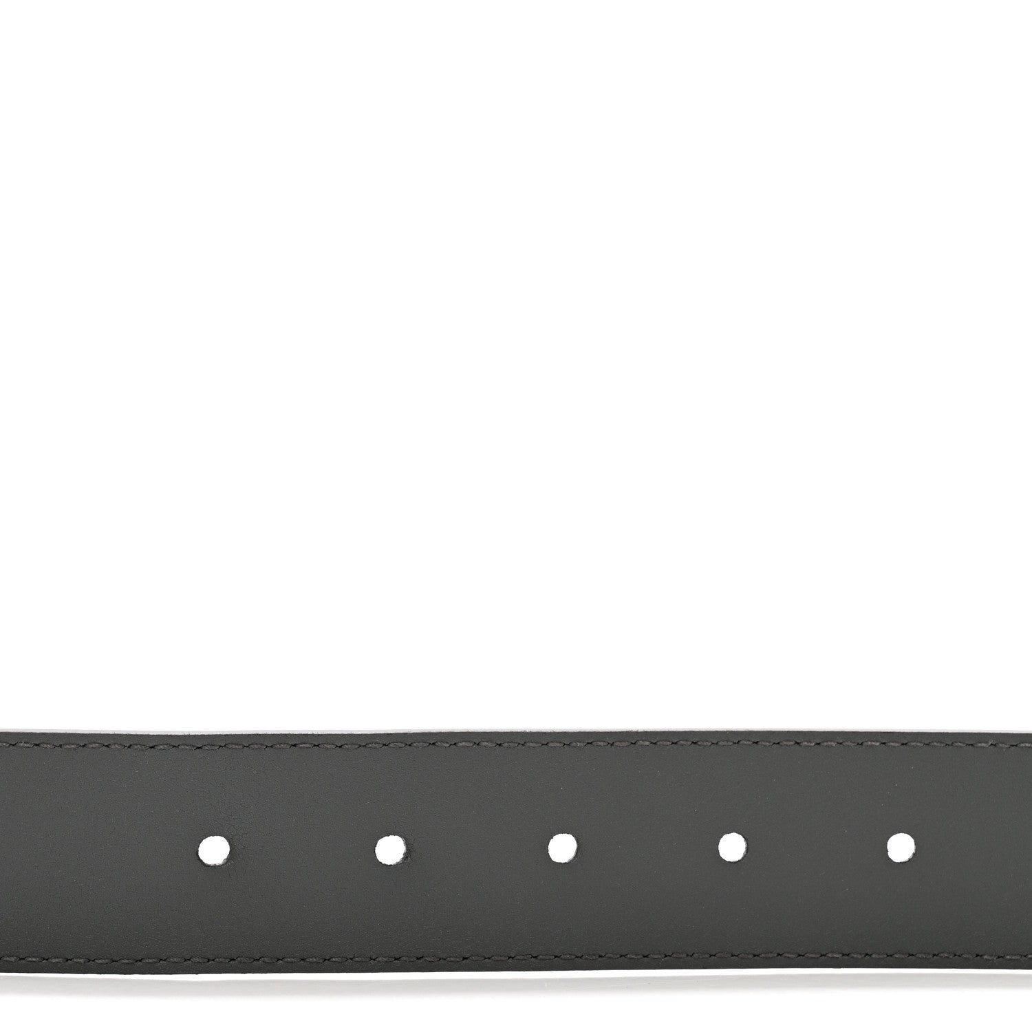 Gucci GG Supreme Monogram Plutone Calfskin 35mm Belt 90 36 Gray 4 of 7