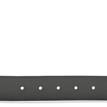 Gucci GG Supreme Monogram Plutone Calfskin 35mm Belt 90 36 Gray 4 of 7