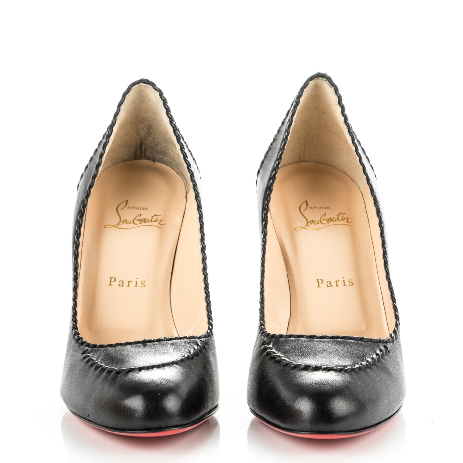 Christian Louboutin Shiny Nappa Marpelissimo 85 Pumps 39 Black 2 of 7