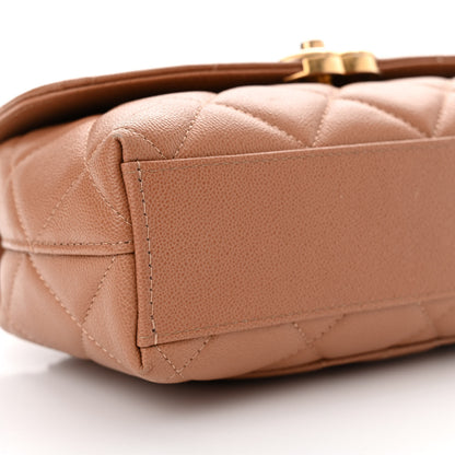 Chanel Caviar Quilted Small Flap Dark Beige 9 of 11