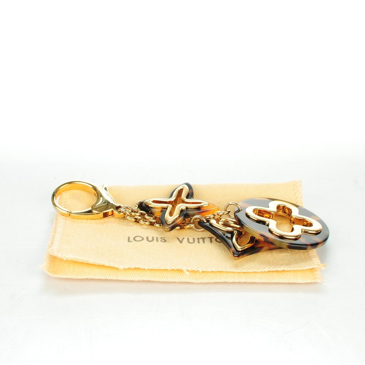 Insolence Bag Charm Ecaille
