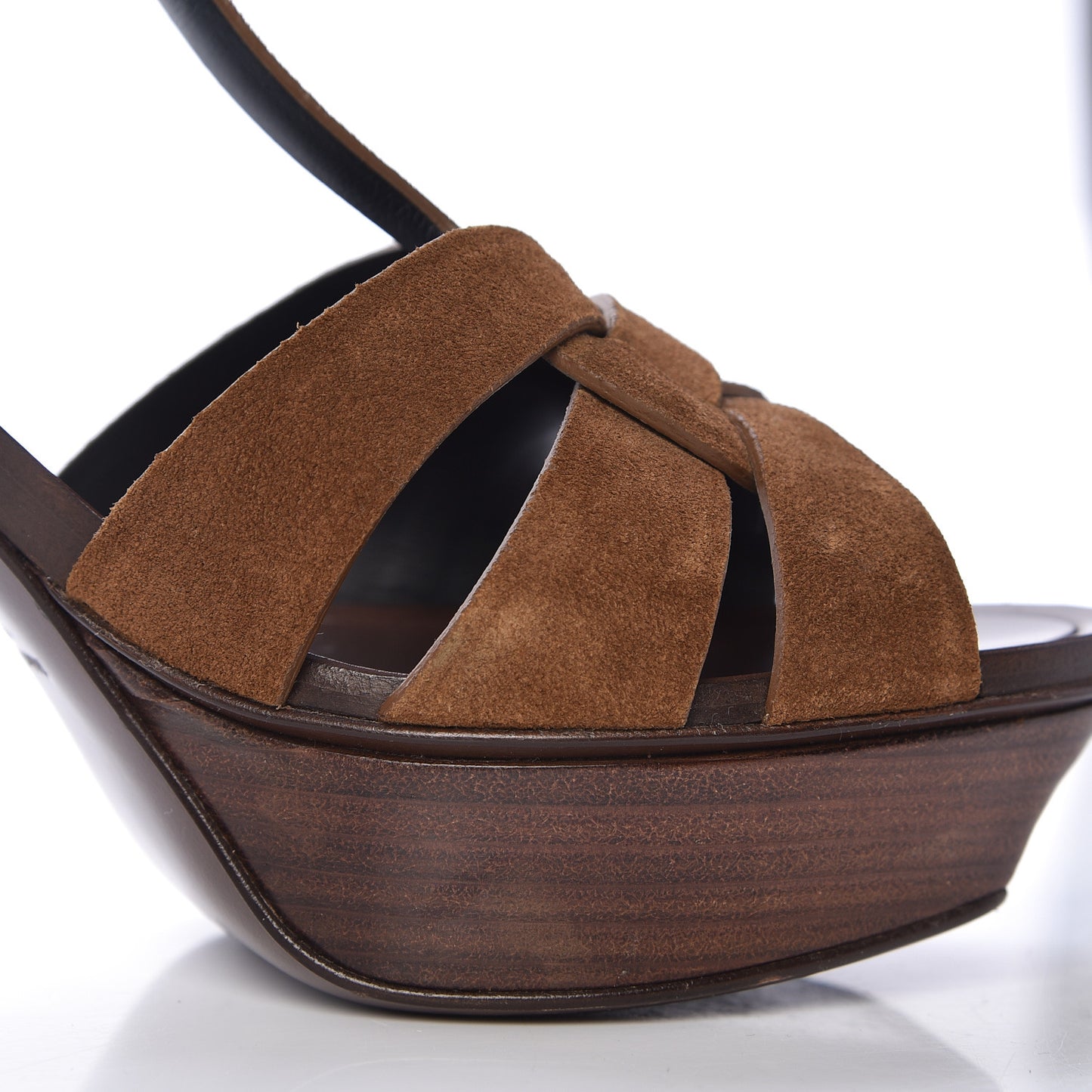 Suede Tribute 75 Platform Sandals 39 Land