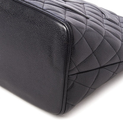 Chanel Caviar Quilted Medallion Tote Black 5 of 10