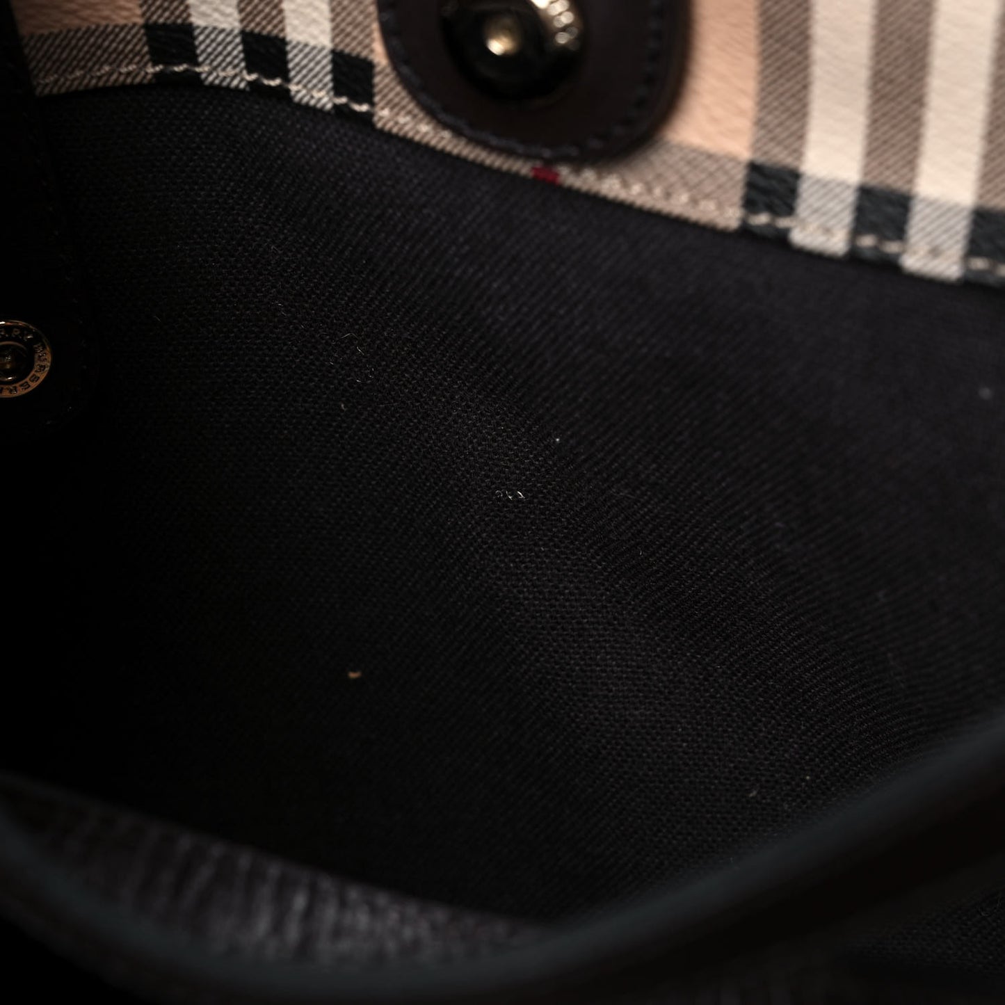 Haymarket Check Small Canterbury Tote Chocolate