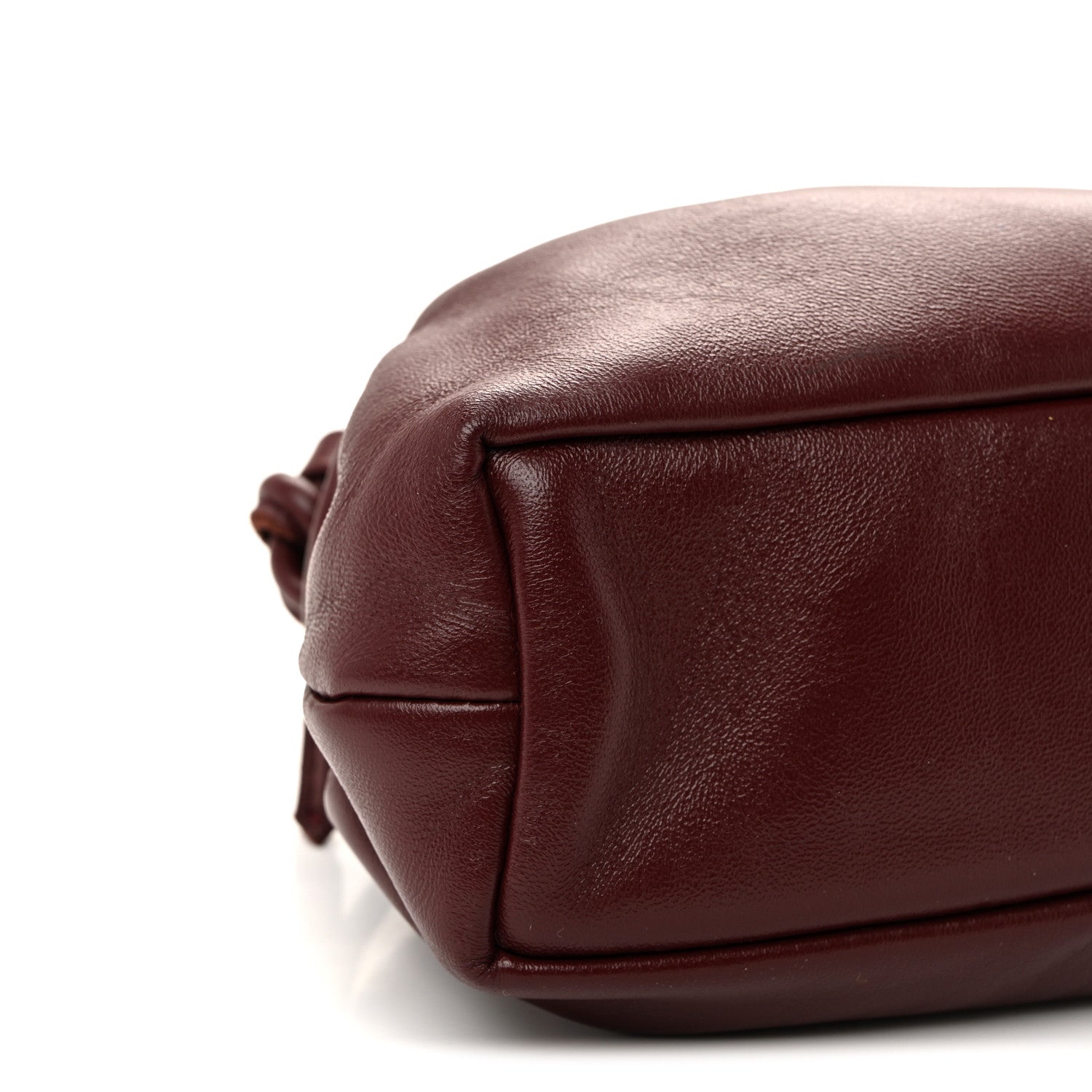 Mansur Gavriel Lambskin Cloud Mini Clutch Pomegranate 8 of 9