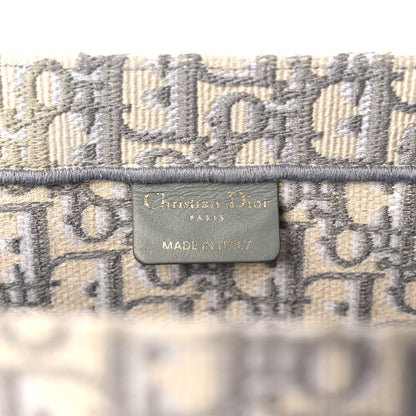 Christian Dior Oblique Medium Book Tote Grey 6 of 11