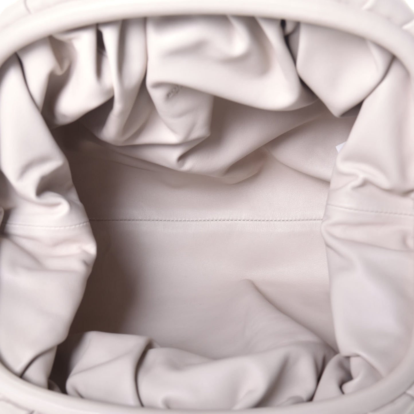 Smooth Butter Calf The Pouch Oversized Clutch Mist