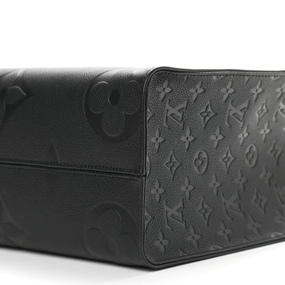 Louis Vuitton Empreinte Monogram Giant Onthego MM Black 8 of 8