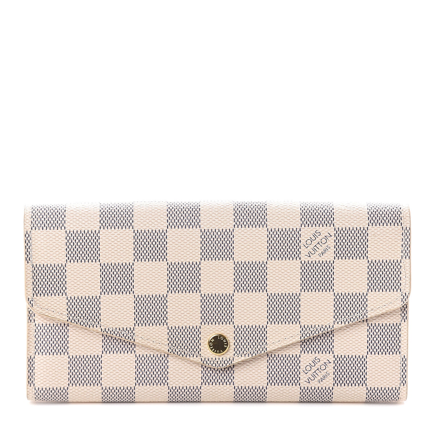 Louis Vuitton Damier Azur Sarah Wallet NM 1 of 5