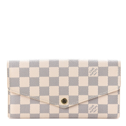 Louis Vuitton Damier Azur Sarah Wallet NM 1 of 5