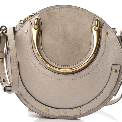 Chloe Calfskin Suede Small Pixie Bag Motty Grey 11 of 11