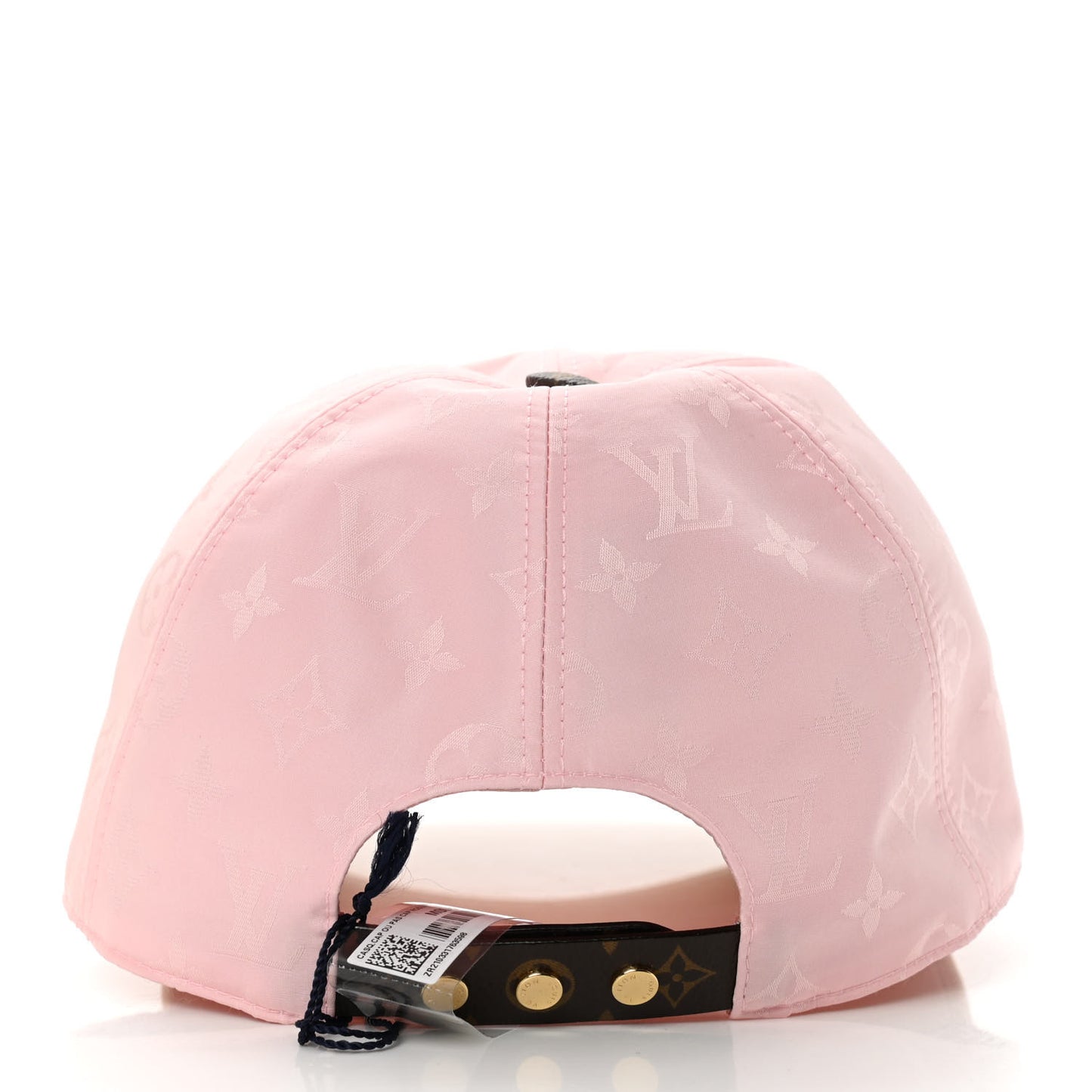 Polyester Silk Monogram LV Get Ready Cap M Pink