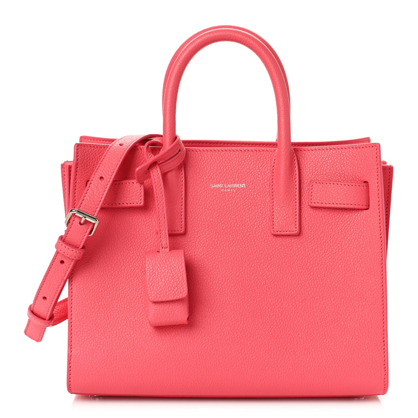 Calfskin Nano Sac De Jour Rose Clair