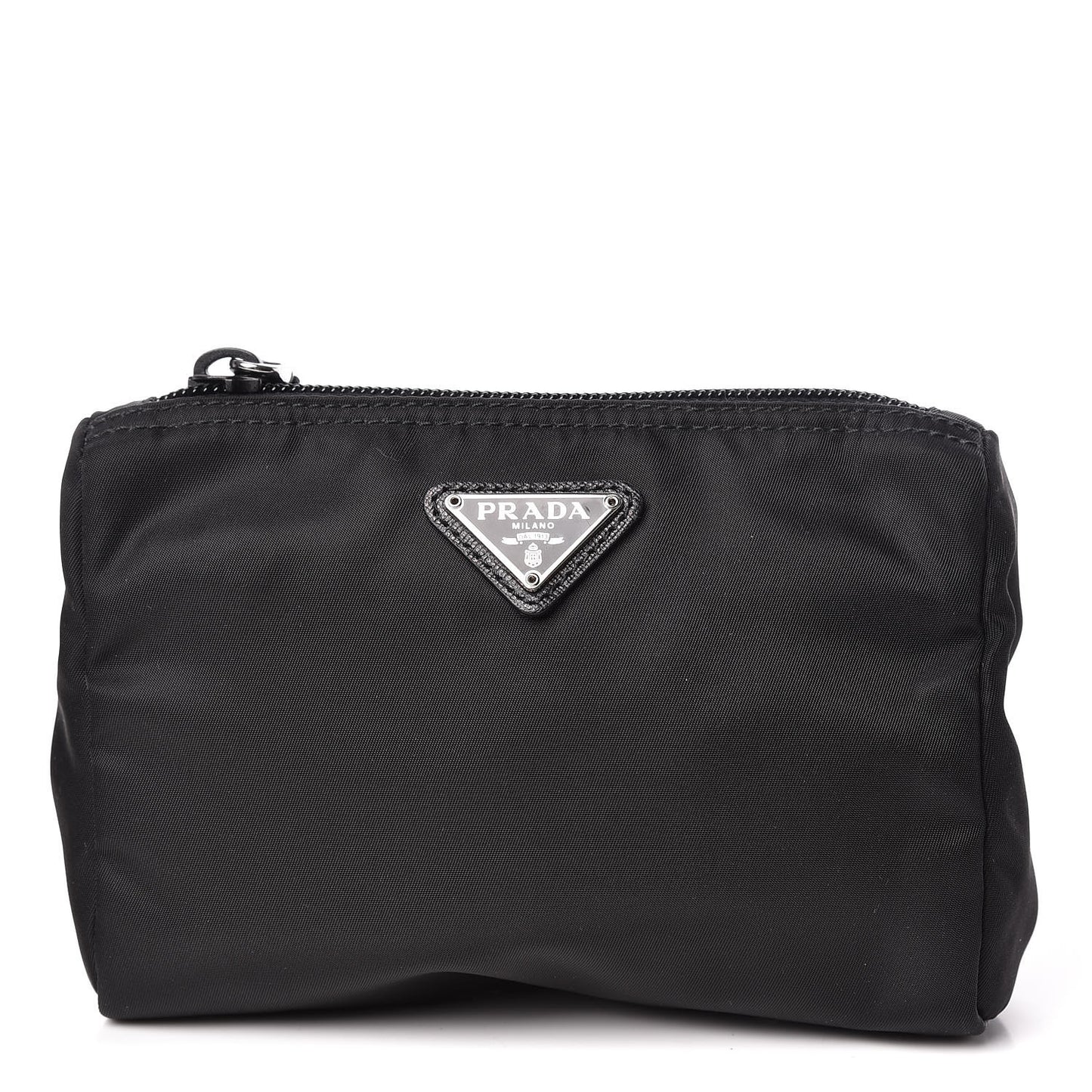 Nylon Vela Cosmetic Pouch Black